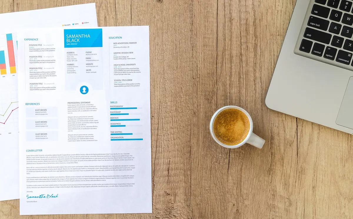 Chart, graph, finance — illustrating ATS-Friendly Resume