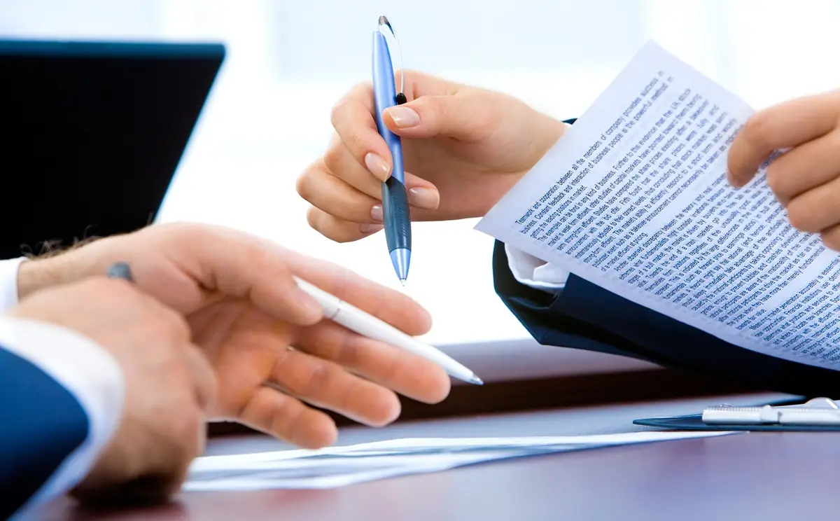 Laptop, office, hand — illustrating Business Card Design Inspiration