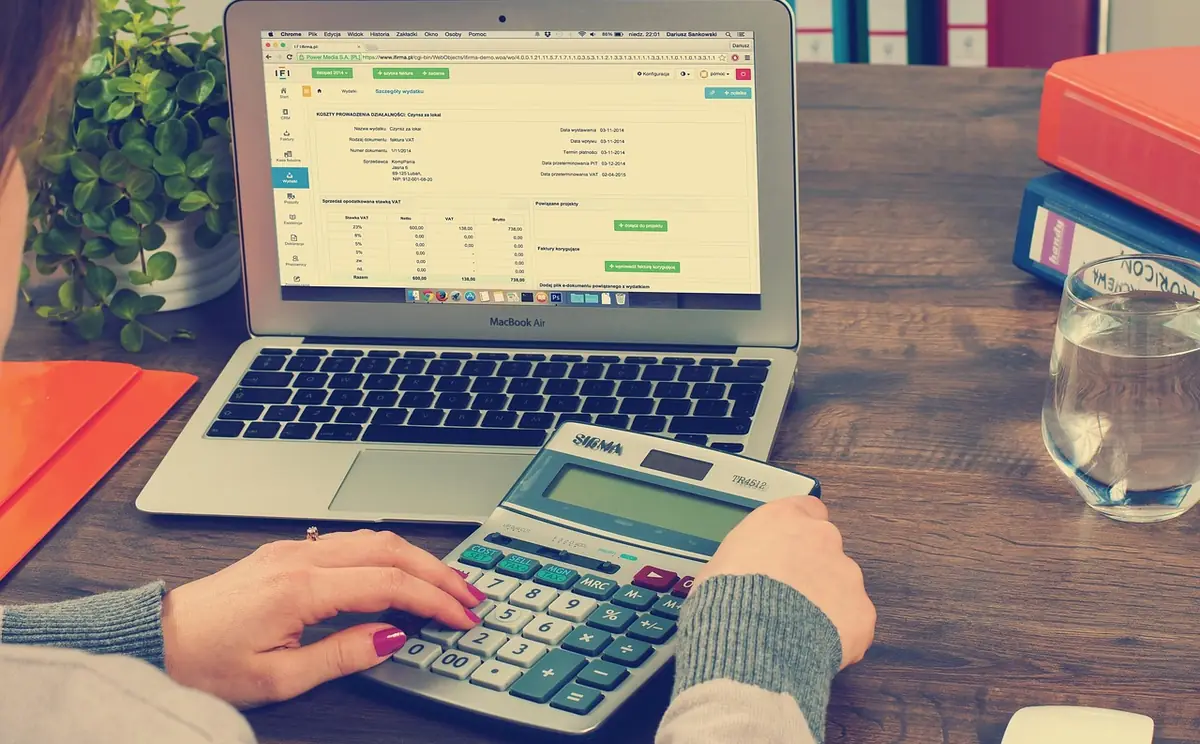 Bookkeeping, accounting, taxes — illustrating Digital Business Cards vs Physical