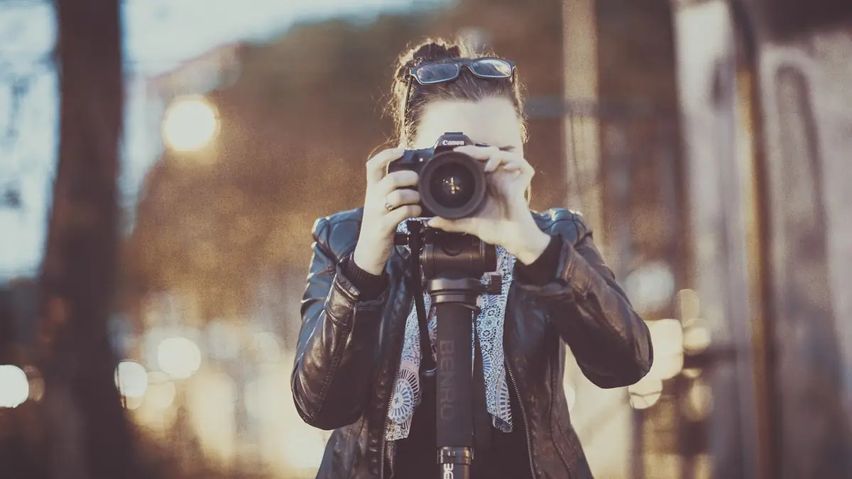 Photographer, adult, woman — illustrating Understanding EXIF Data