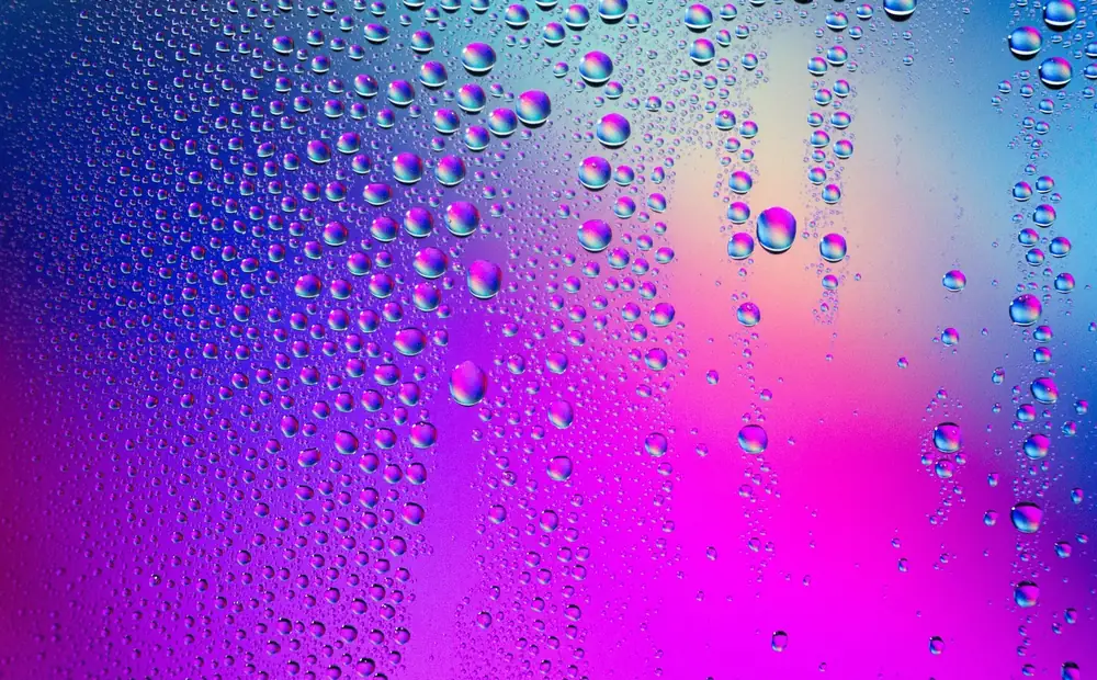 Water drops, gradient, pink โ illustrating How to Create Color Scales and Gradient Ramps