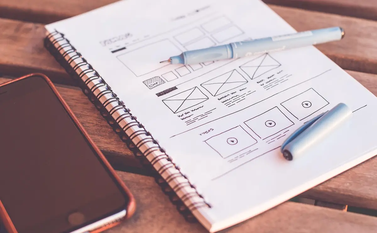 Plans, design, web design — illustrating How to Create Device Mockups from Screenshots