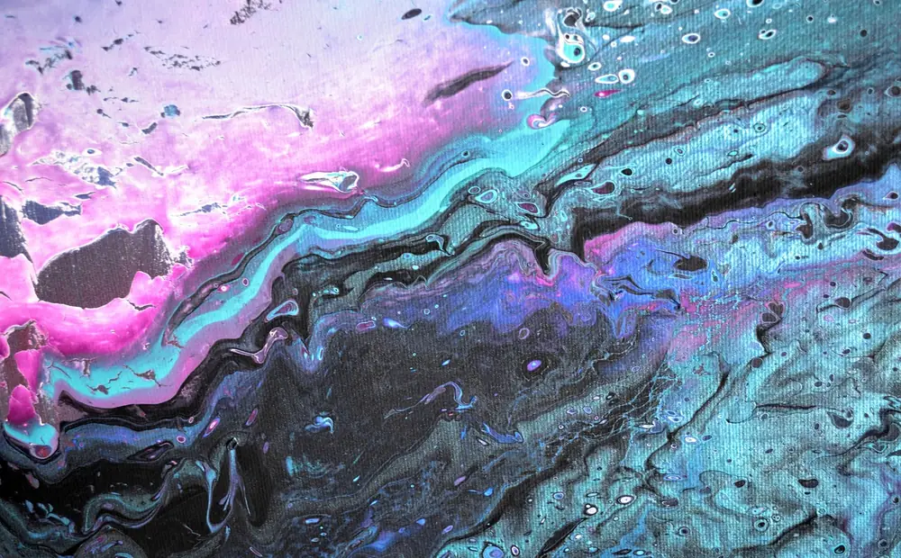 Painting, abstract, waves β illustrating CSS Color Spaces Explained