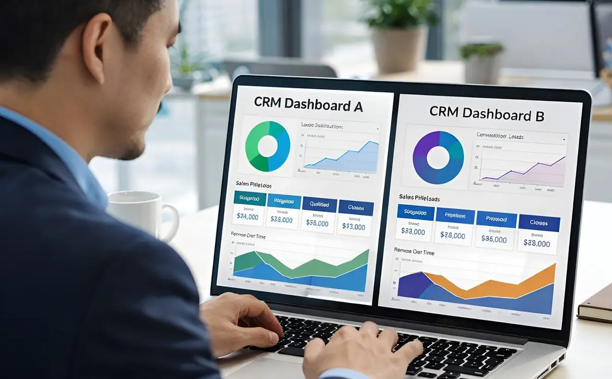 Crm, analytics dashboard, business analytics β illustrating How to Write SEO-Friendly URLs (2026)