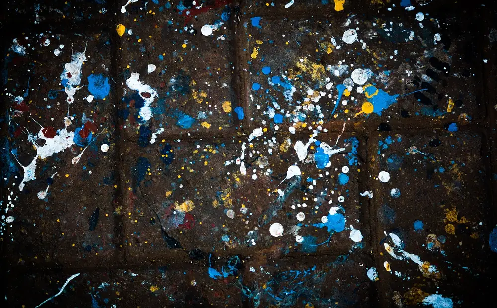 Paint, abstract, splash β illustrating Warm vs Cool Colors in Web Design